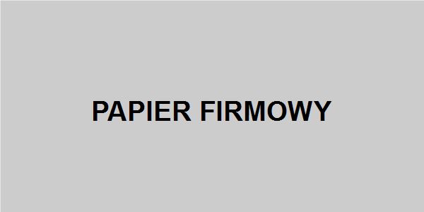 Papier firmowy