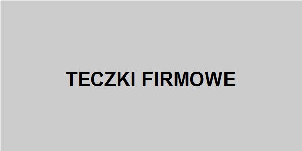 Teczki firmowe